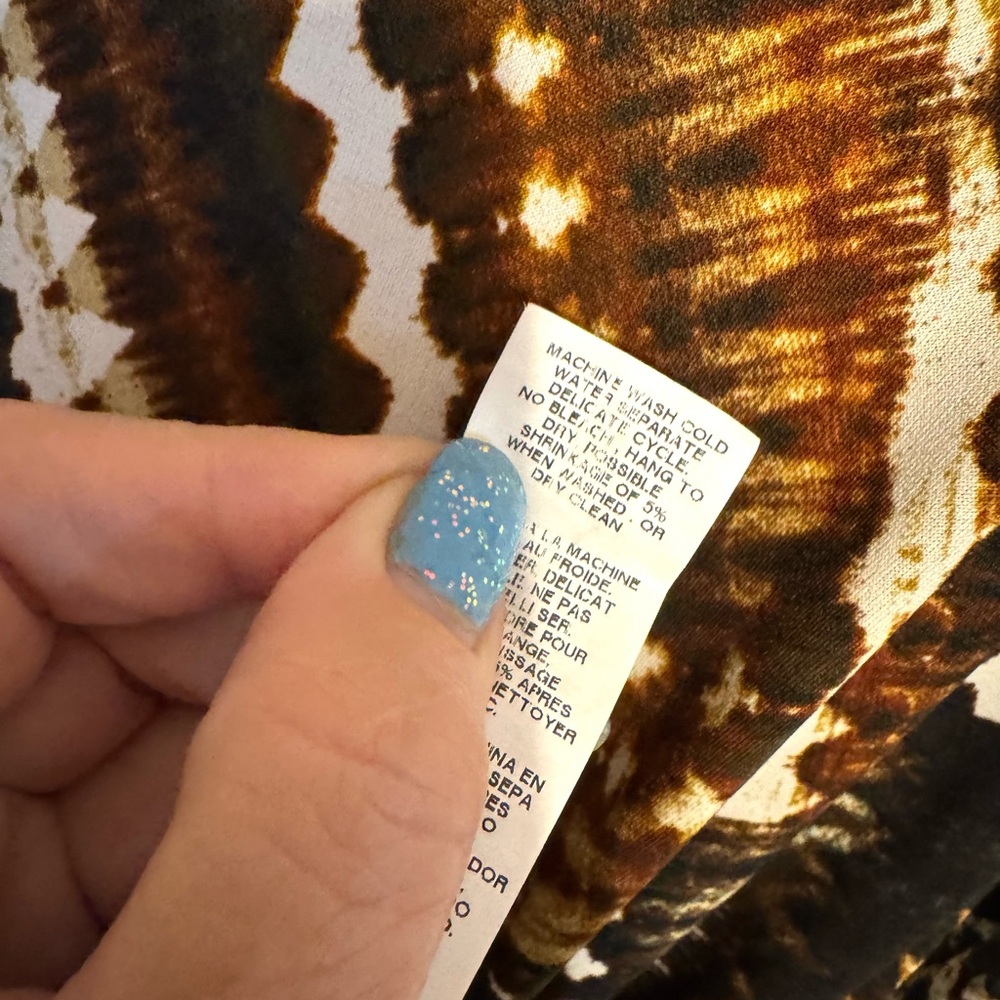 Karen Kane PERFECT for FALL!!  STYLISH & COMFY DRESS    SIZE: LARGE   #CL - Picture 7 of 8